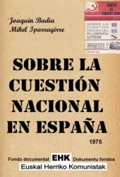 Sobre la cuestión nacional en España